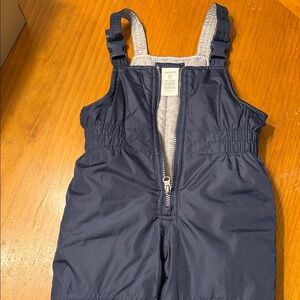 Carter's Navy Blue Toddler Snow Bib Overalls